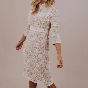 Roolee Elodie Lace Dress